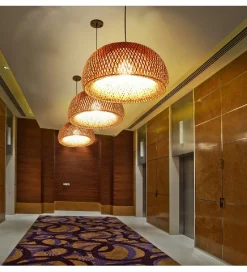 Exclusivas Lampa wisząca BAMBOO 38 cm bambus