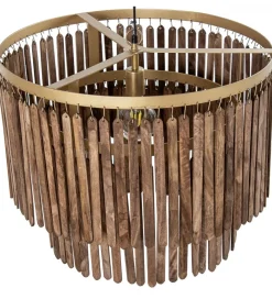 Exclusivas Lampa wisząca BATERA 60 cm naturalna