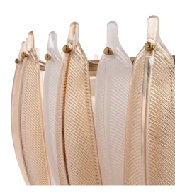 DENZO Lampa wisząca BEGAN 60 cm champagne