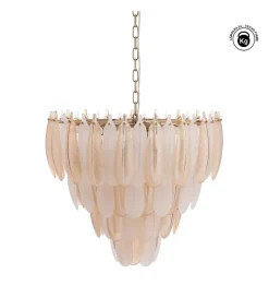 DENZO Lampa wisząca BEGAN 60 cm champagne