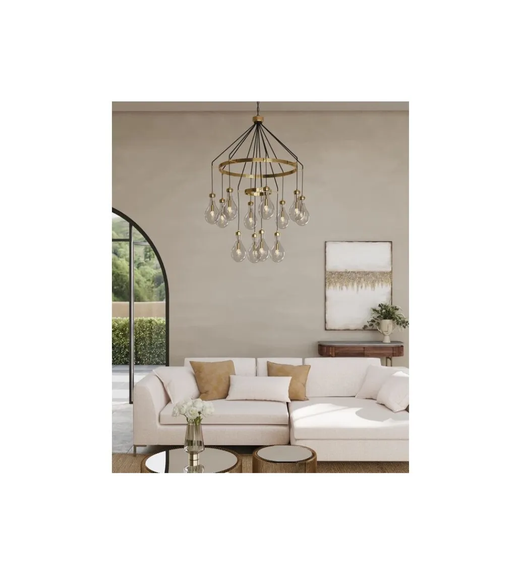 KDesign Lampa wisząca BELL HIGHLIGHT 134 cm