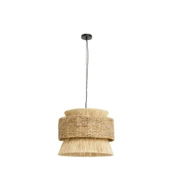 KDesign Lampa wisząca CAMPO 57 cm rattan