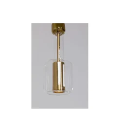 KDesign Lampa wisząca CANDY BAR 13 cm złota