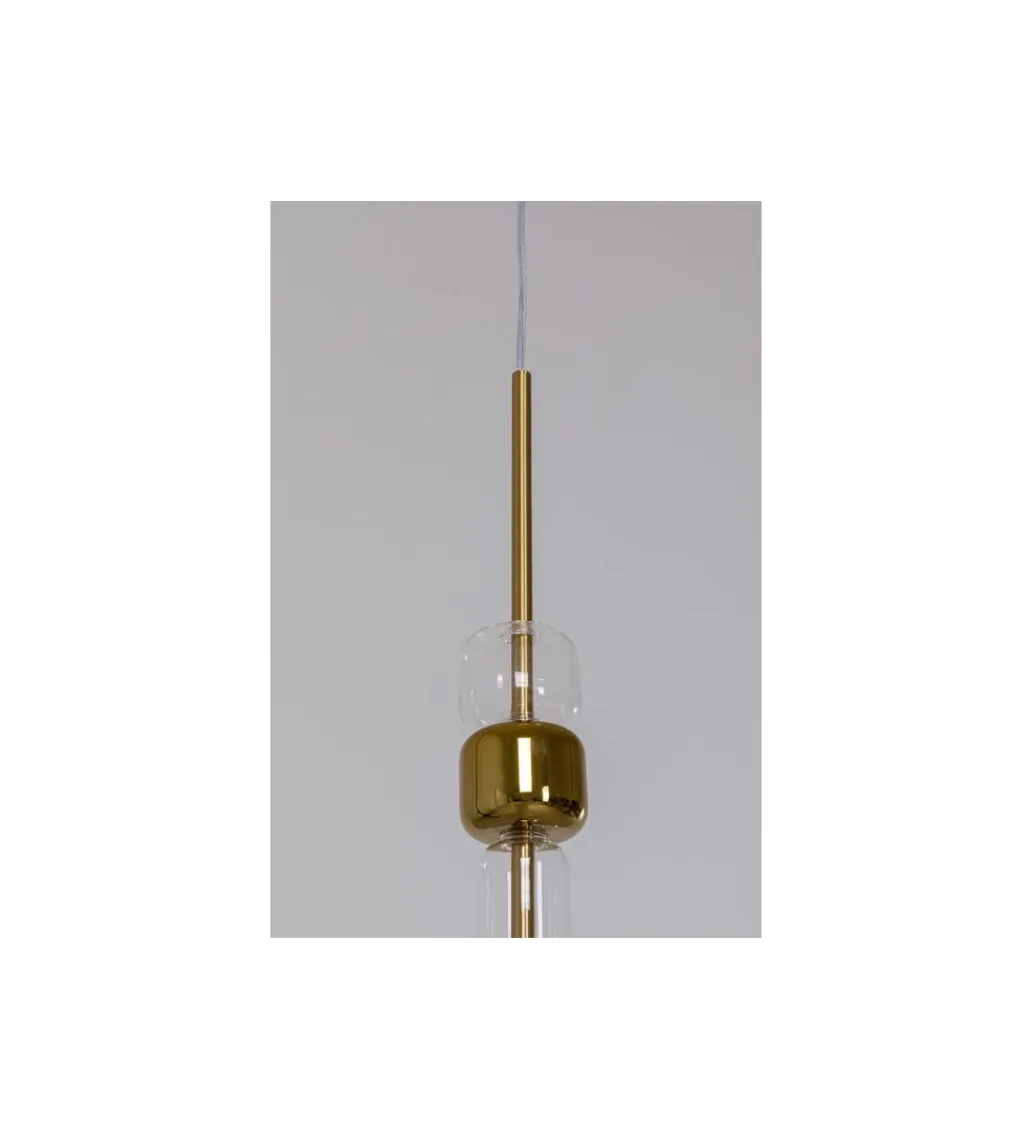 KDesign Lampa wisząca CANDY BAR 13 cm złota
