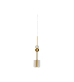 KDesign Lampa wisząca CANDY BAR 13 cm złota
