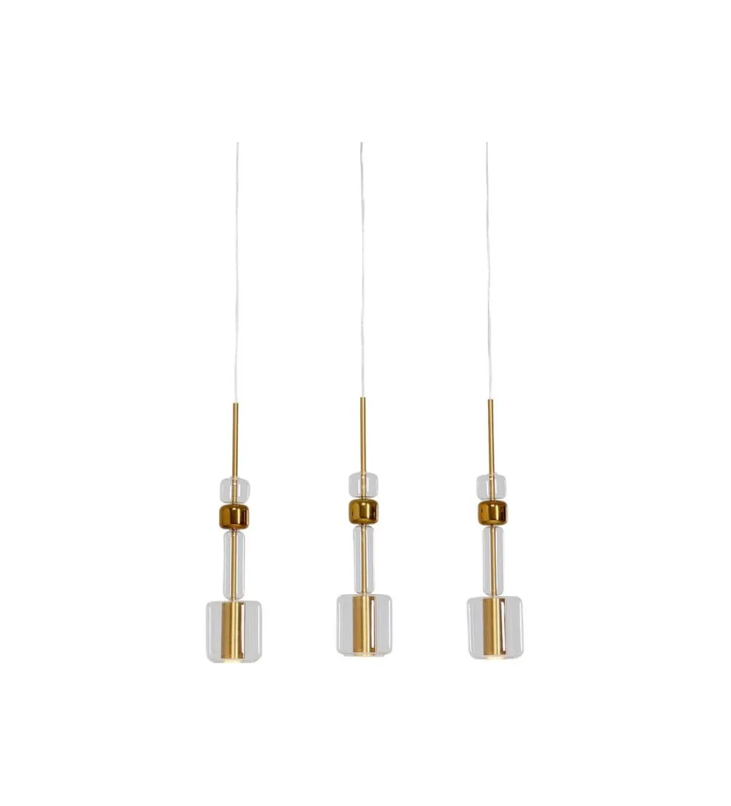 KDesign Lampa wisząca CANDY BAR 70 cm złota