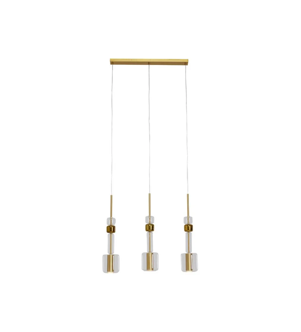 KDesign Lampa wisząca CANDY BAR 70 cm złota