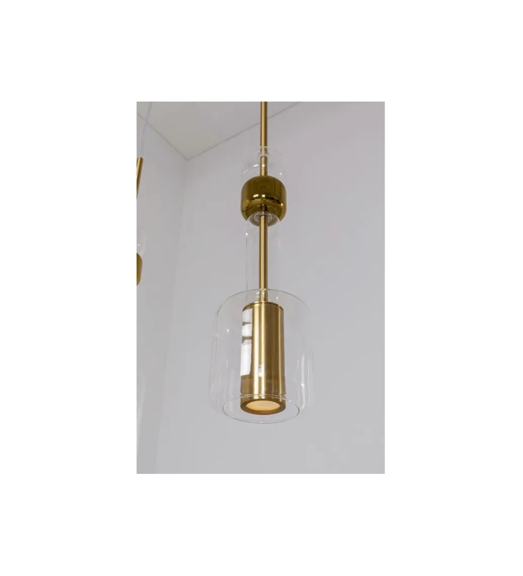 KDesign Lampa wisząca CANDY BAR 70 cm złota