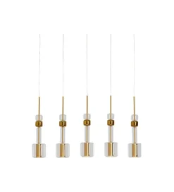 KDesign Lampa wisząca CANDY BAR 103 cm złota