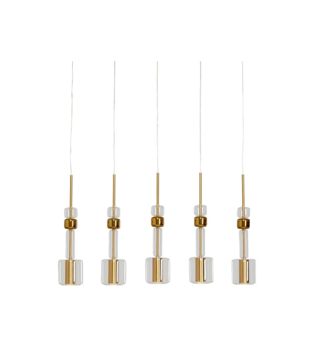 KDesign Lampa wisząca CANDY BAR 103 cm złota