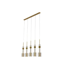 KDesign Lampa wisząca CANDY BAR 103 cm złota