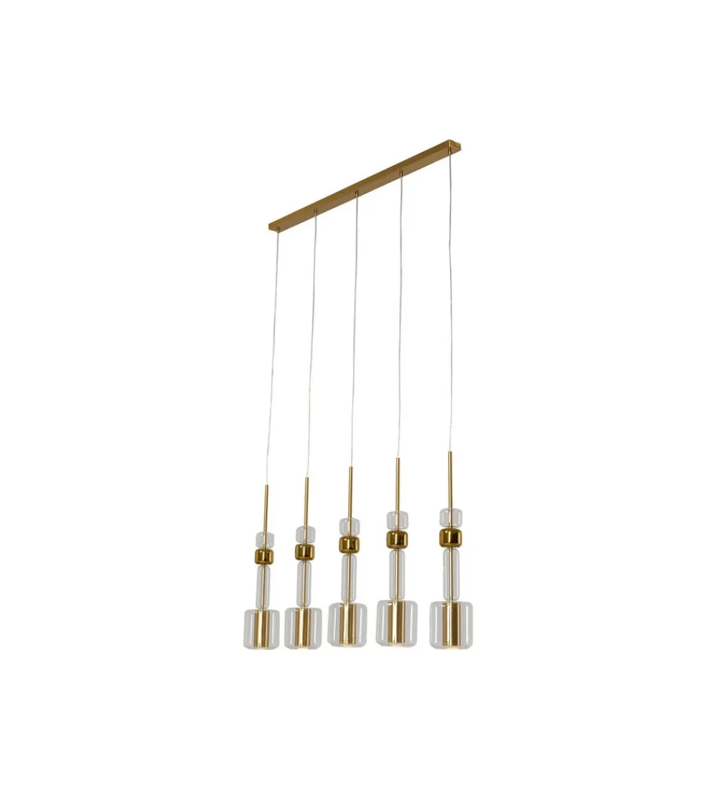 KDesign Lampa wisząca CANDY BAR 103 cm złota