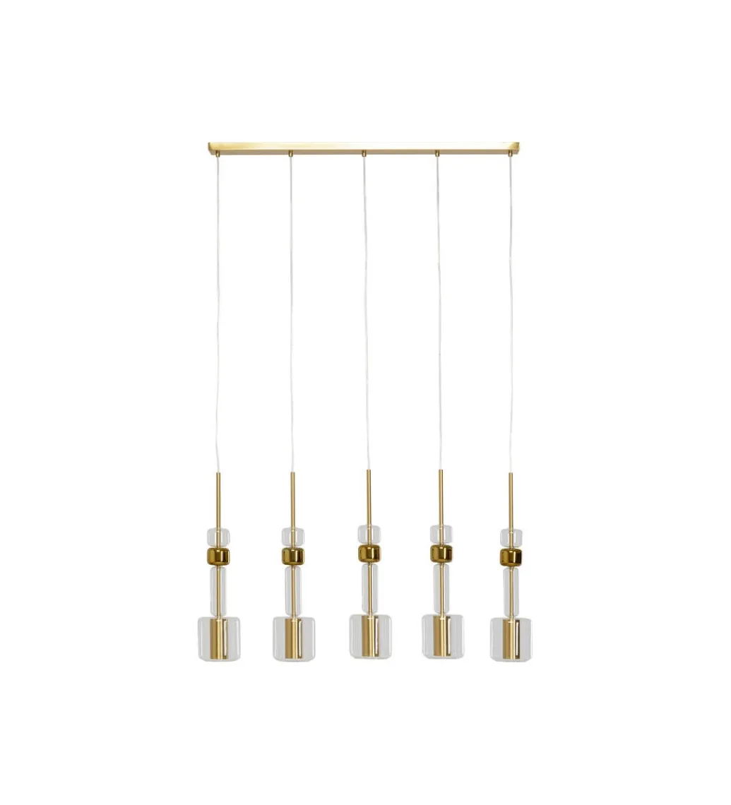 KDesign Lampa wisząca CANDY BAR 103 cm złota