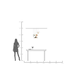 KDesign Lampa wisząca CAPPELLI 50 cm