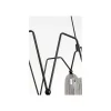 KDesign Lampa wisząca COLUMBO 58 cm czarna