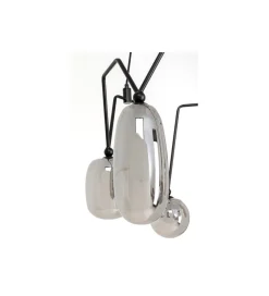 KDesign Lampa wisząca COLUMBO 58 cm czarna
