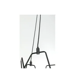 KDesign Lampa wisząca COLUMBO 58 cm czarna
