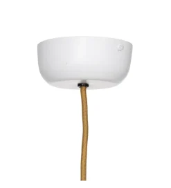 Zona-Design Lampa wisząca CONEMTA 50 cm biała