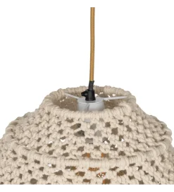 Zona-Design Lampa wisząca CONEMTA 50 cm biała