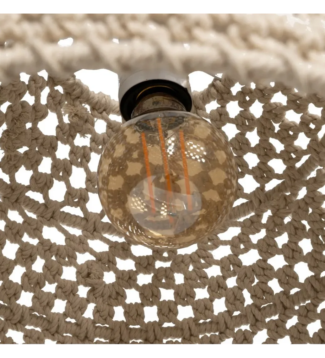 Zona-Design Lampa wisząca CONEMTA 50 cm biała