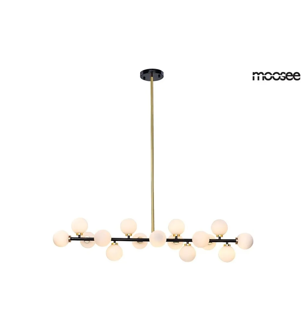 Zona-Design Lampa wisząca COSMO LEVEL M 130 cm czarna