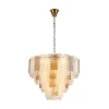Zona-Design Lampa wisząca CRIMENTO 53 cm złota
