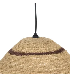 Zona-Design Lampa wisząca CYRMINA 32 cm naturalna