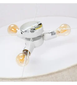 Zona-Design Lampa wisząca DWEMNAO 70 cm biała