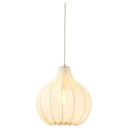 L&L Lampa wisząca ELATI 39 cm piaskowa
