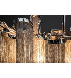 Invicta Interior Lampa wisząca Elegance 118 cm srebrna