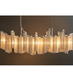 Invicta Interior Lampa wisząca Elegance 118 cm srebrna