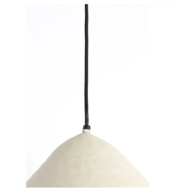 L&L Lampa wisząca ELIMO 40 cm kremowy matt