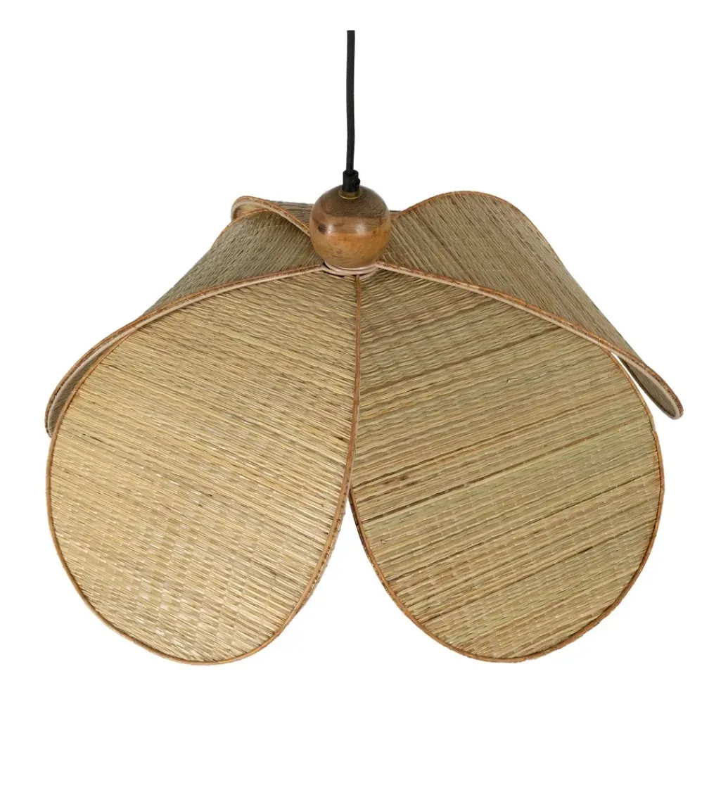 Zona-Design Lampa wisząca FEBERKI 60 cm naturalna