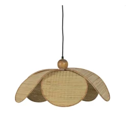 Zona-Design Lampa wisząca FEBERKI 60 cm naturalna