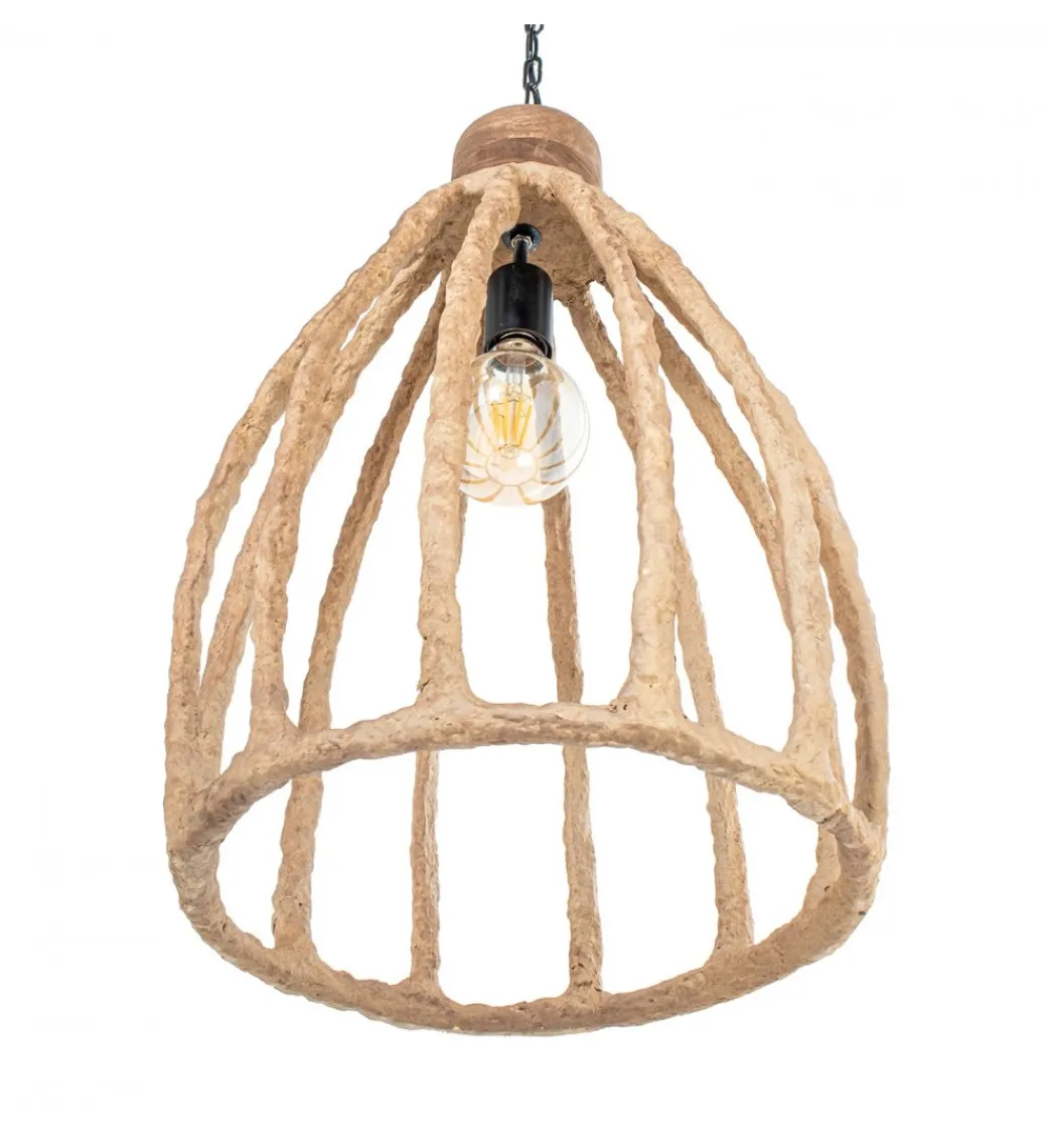 Exclusivas Lampa wisząca FEGAT 39 cm papier maché