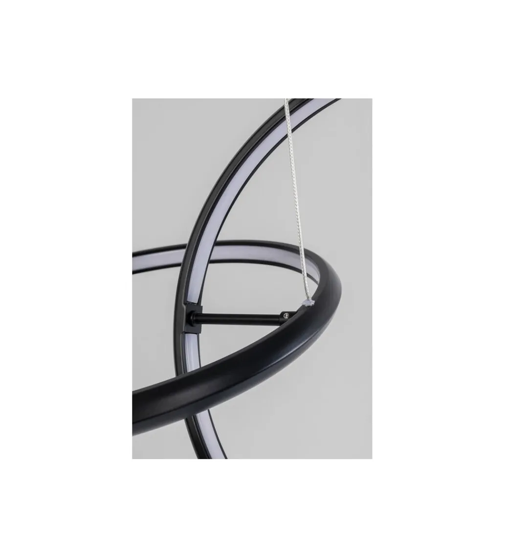KDesign Lampa wisząca GALAXY LED 155 cm czarna