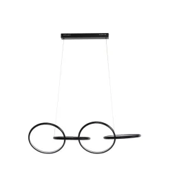 KDesign Lampa wisząca GALAXY LED 155 cm czarna