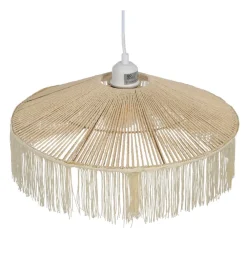 Zona-Design Lampa wisząca GELMAS 41 cm naturalna