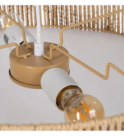 Zona-Design Lampa wisząca GERMNA 52 cm naturalna