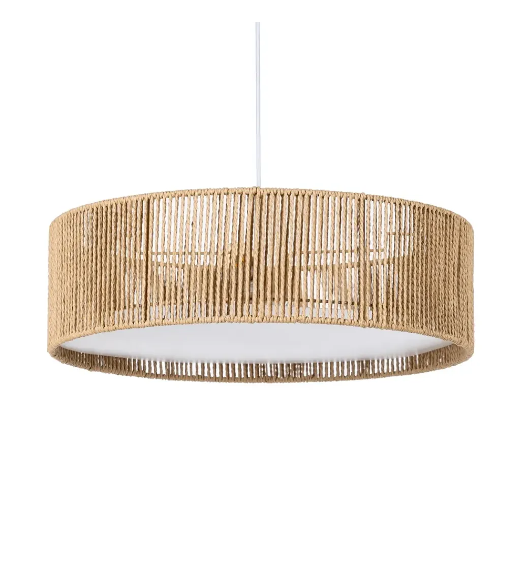 Zona-Design Lampa wisząca GERMNA 52 cm naturalna