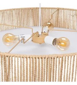 Zona-Design Lampa wisząca GERMNA 72 cm naturalna