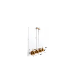 KDesign Lampa wisząca Goblet Quattro