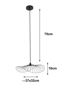 Exclusivas Lampa wisząca Golden 37 cm