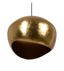 Zona-Design Lampa wisząca GOLDEY 38 cm złoty