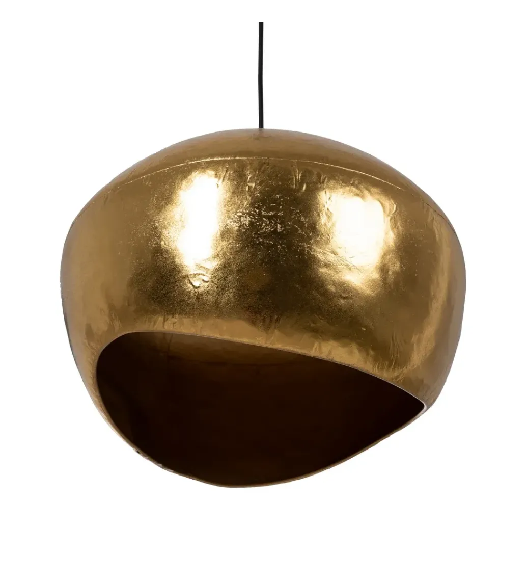 Zona-Design Lampa wisząca GOLDEY 38 cm złoty