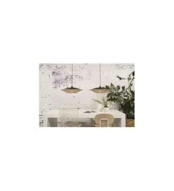 WOOOD Lampa wisząca KALIMANTAN 60 cm naturalna