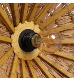 Zona-Design Lampa wisząca KOZABOHA 54 cm naturalna