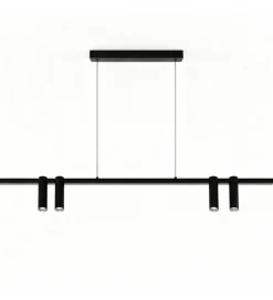 DOMENO Lampa wisząca LED KONA 120 cm czarna