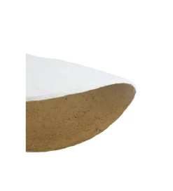 L&L Lampa wisząca LONIA 53 cm kremowa antyczny brąz