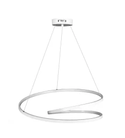 DOMENO Lampa wisząca MONA LED 60 cm biała